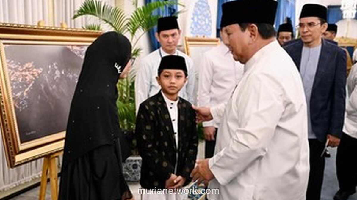 Presiden Prabowo Panggil Khusus Qori Cilik Usai Pembacaan Ayat di Istana