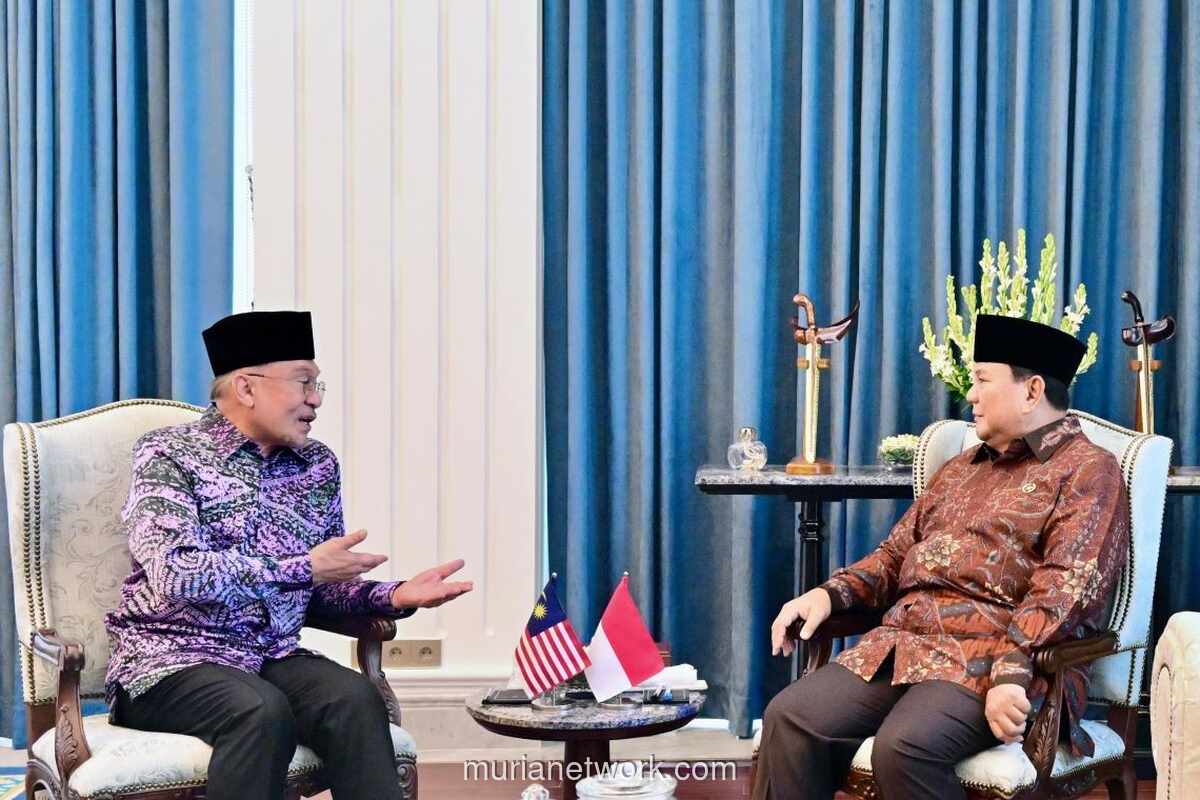 Prabowo Sambut PM Anwar Ibrahim dengan Lagu Rasa Sayange di Istana Merdeka