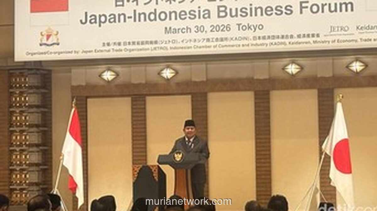 Prabowo Tegaskan Indonesia Tak Pernah Gagal Bayar Utang di Forum Bisnis Jepang