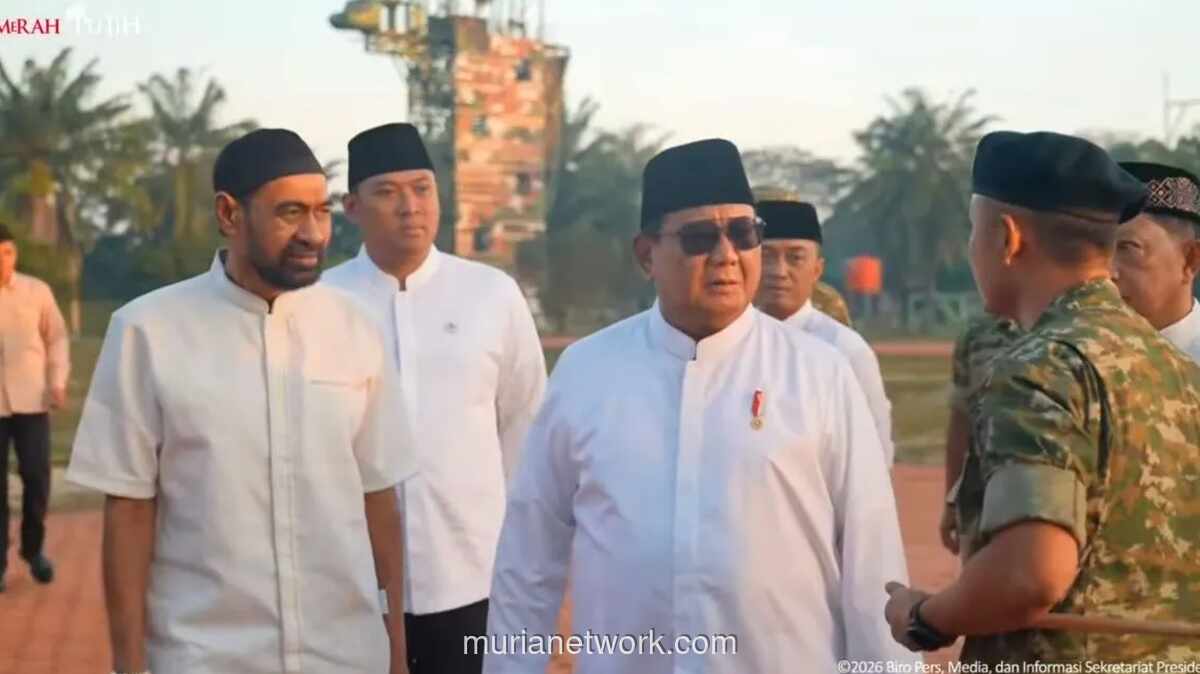 Presiden Prabowo Sholat Id di Aceh Tamiang, Istana Buka Halalbihalal untuk 5.000 Warga