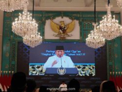 Presiden Prabowo Pimpin Peringatan Nuzulul Quran di Istana Negara