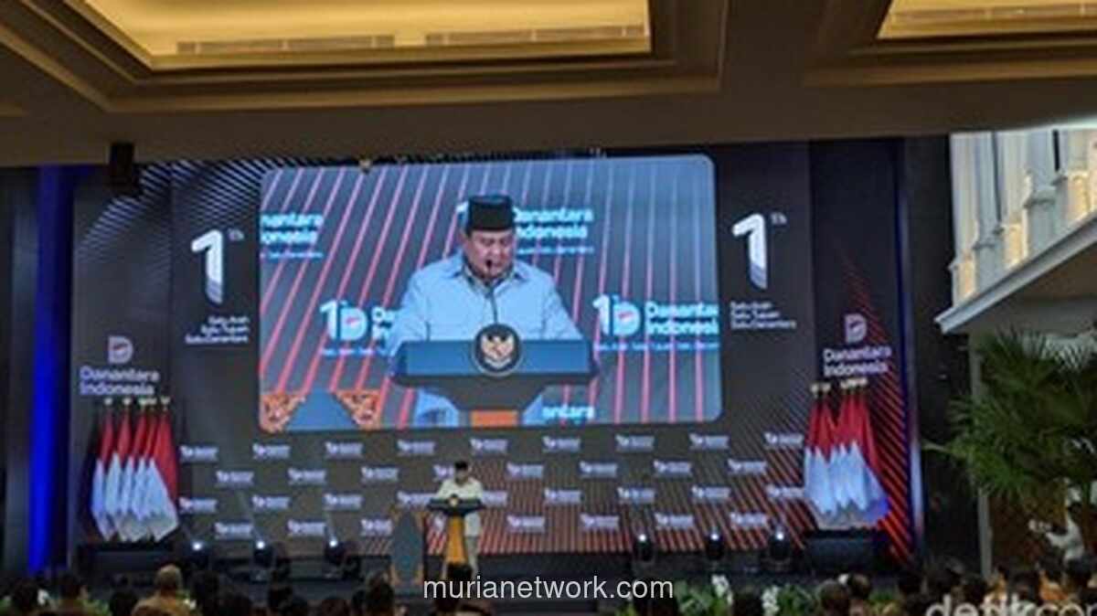 Presiden Prabowo Hadiri Perayaan HUT Pertama Danantara
