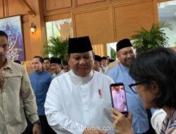 Presiden Prabowo Gelar Open House Idulfitri, Disambut Antusias Warga