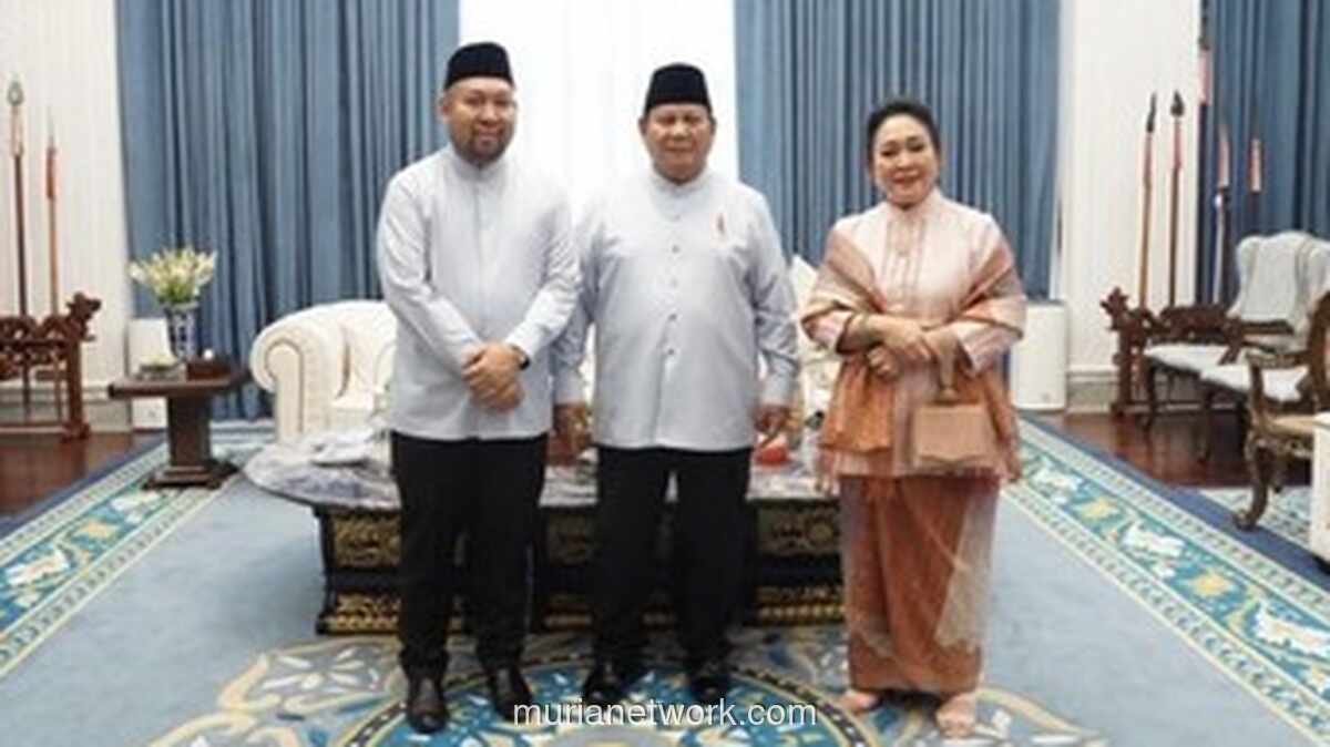 Prabowo Unggah Momen Lebaran Bersama Mantan Istri dan Anak