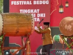 Gubernur DKI Buka Festival Bedug, 16 Grup Finalis Ramaikan Takbiran di Bundaran HI