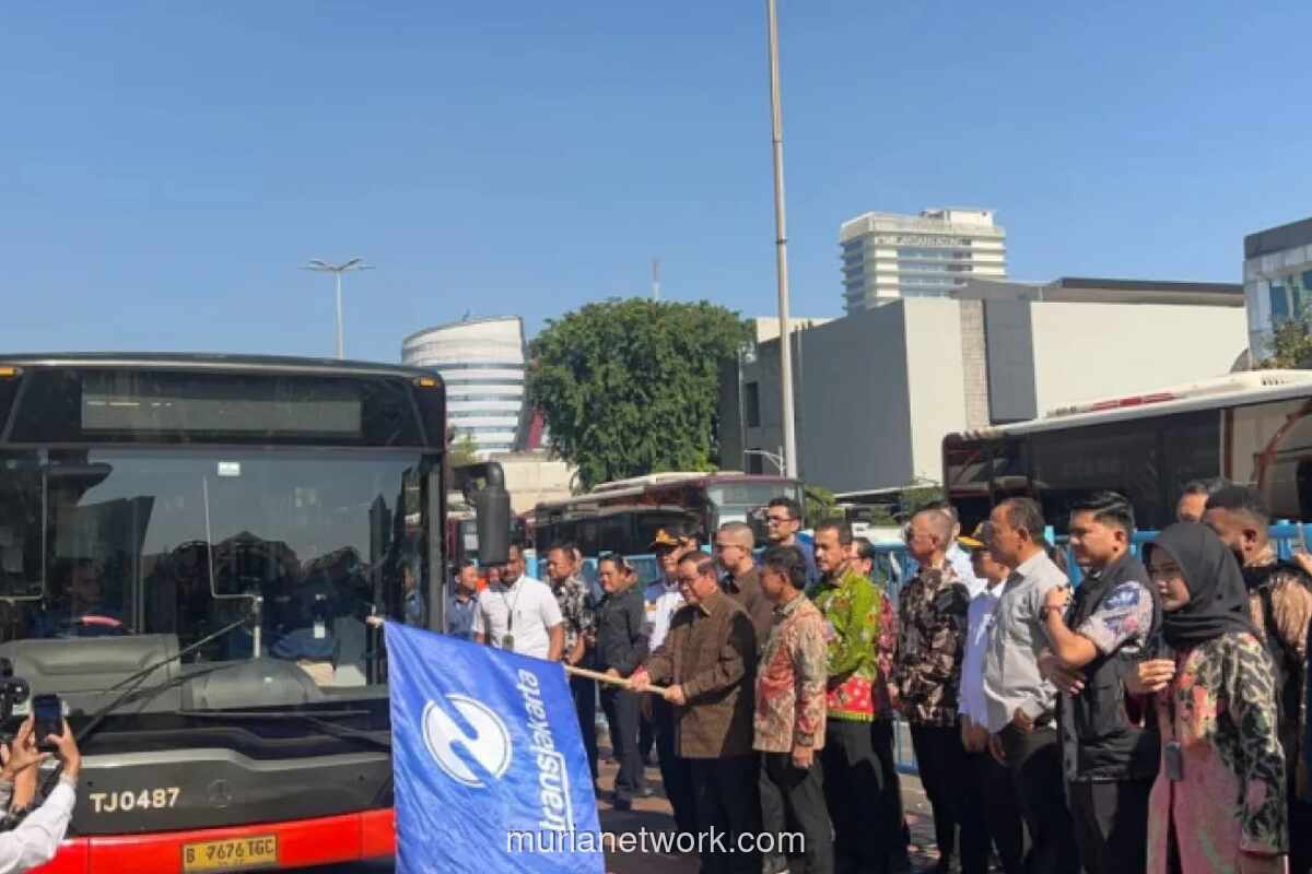 Bus Bandara Blok M-Soetta Resmi Beroperasi, Tarif Promo Rp3.500 Tiga Bulan