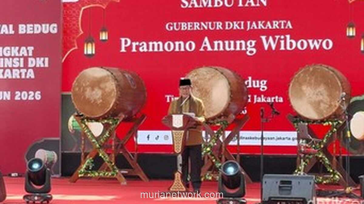 Gubernur DKI Buka Final Festival Bedug 2026, 16 Grup Berlaga di TIM
