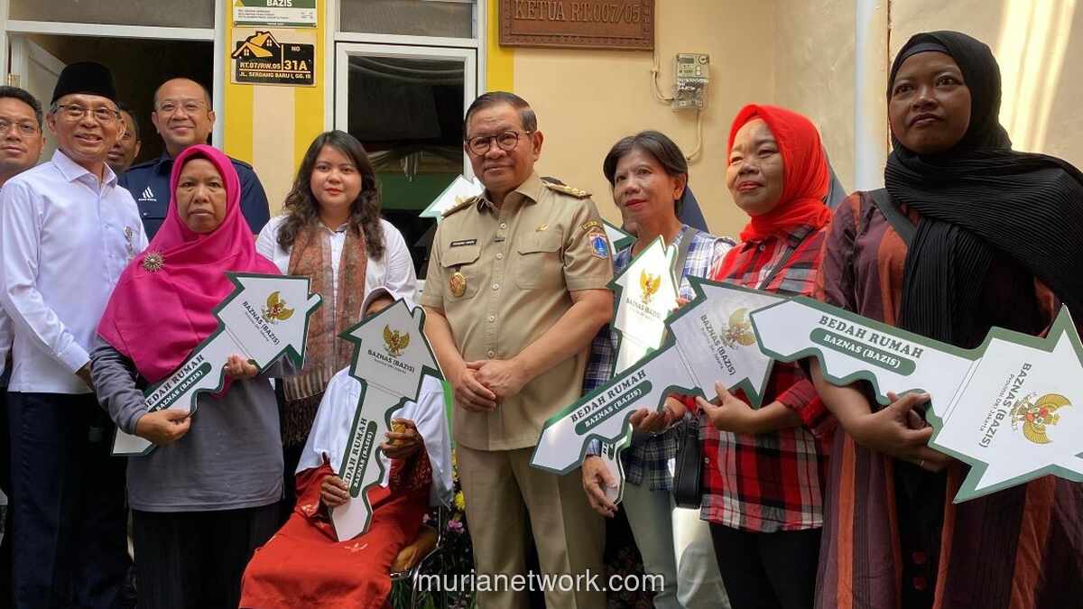 Gubernur DKI Resmikan Program Bedah Rumah, Targetkan 663 Unit pada 2026