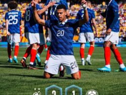 Prancis Tundukkan Kolombia 3-1, Doue Cetak Brace dalam Laga Uji Coba