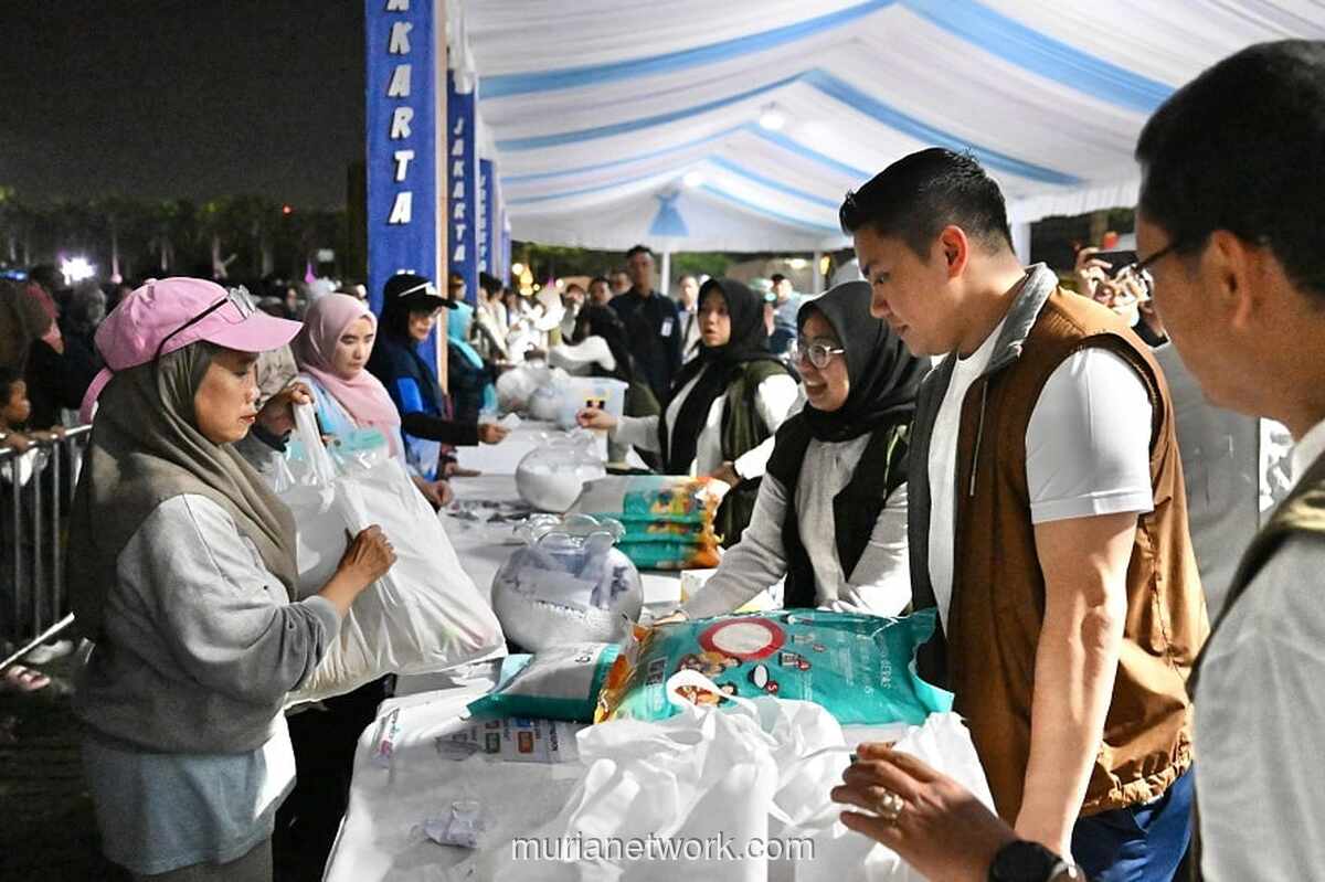 Bazar Rakyat Instruksi Presiden Prabowo Serbu Monas, Dihadiri Ratusan Ribu Warga