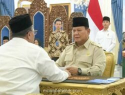 Presiden Prabowo dan Seluruh Kabinet Serahkan Zakat Rp3,8 Miliar di Istana