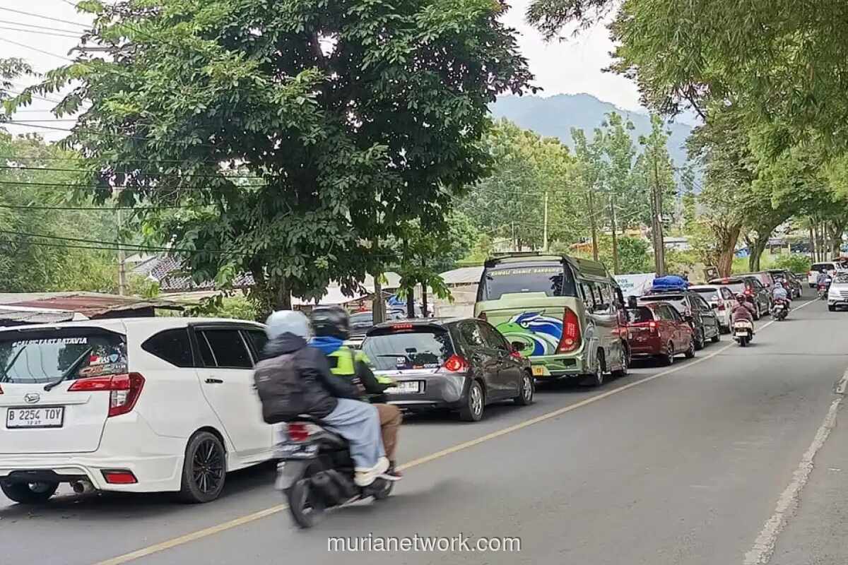 Arus Balik di Lingkar Gentong Tasikmalaya Mereda, Polisi Tetap Siaga hingga Akhir Libur Sekolah