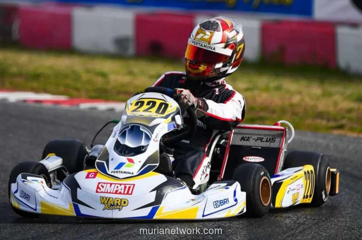 Qarrar Firhand Rebut Posisi 10 Besar di Final WSK Super Master Series Italia