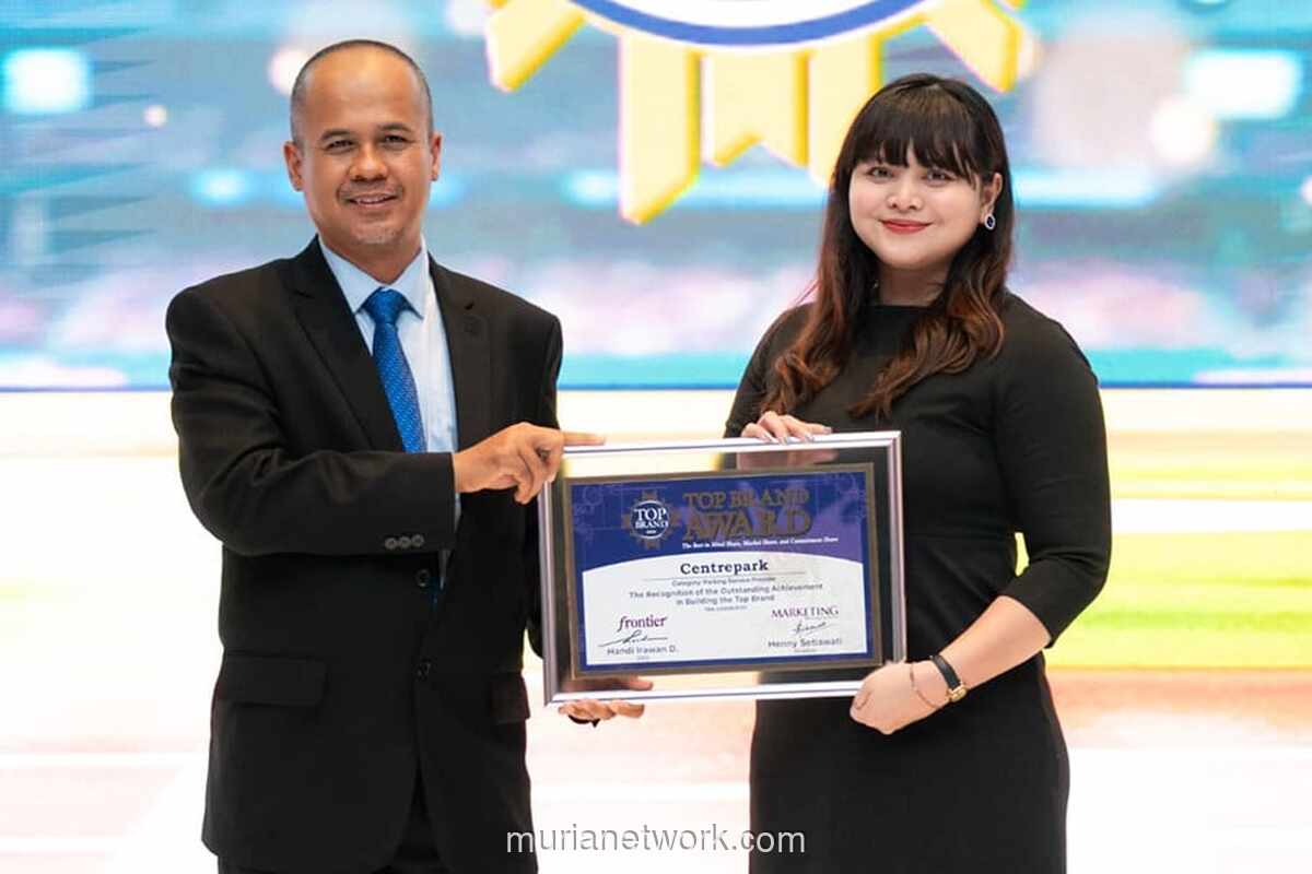 Centrepark Raih Top Brand Award 2026 untuk Kategori Parking Management