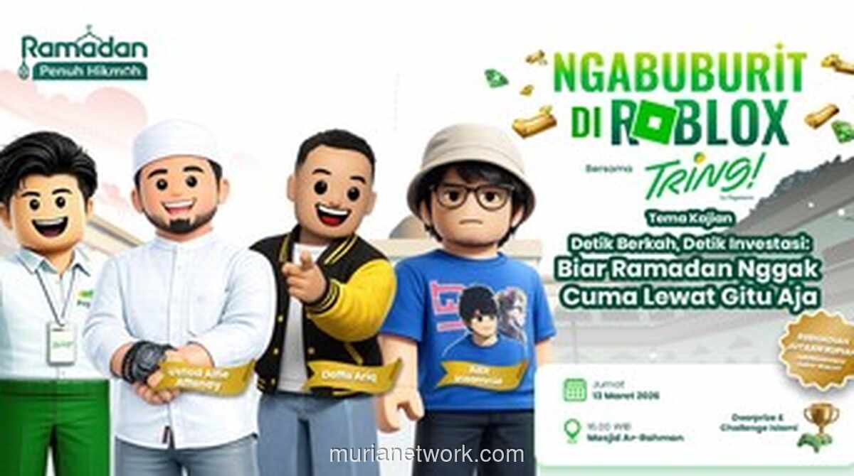 Pegadaian Gelar Ngabuburit di Roblox Lagi, Ajak Anak Muda Maknai Ramadan