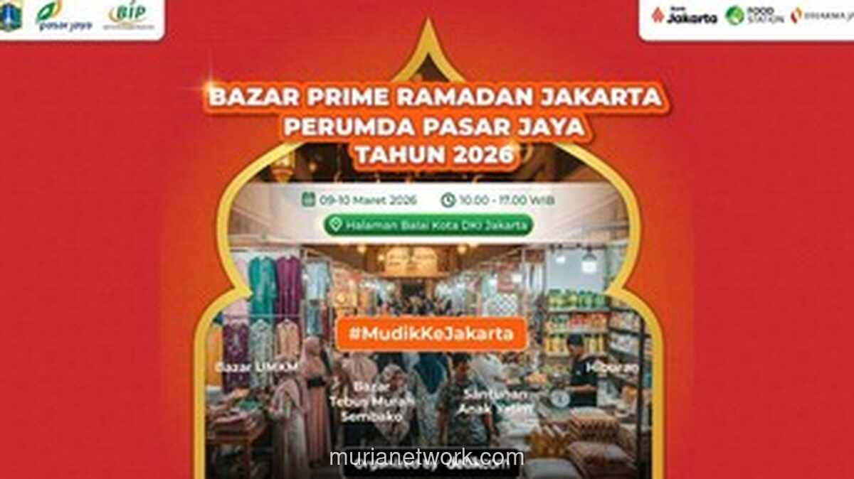 Bazar Prime Ramadan Jakarta 2026 Digelar di Balai Kota, Dukung UMKM dan Beri Santunan