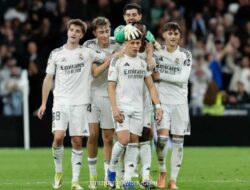 Real Madrid Hantam Elche 4-1, Tekan Barcelona di Puncak Klasemen