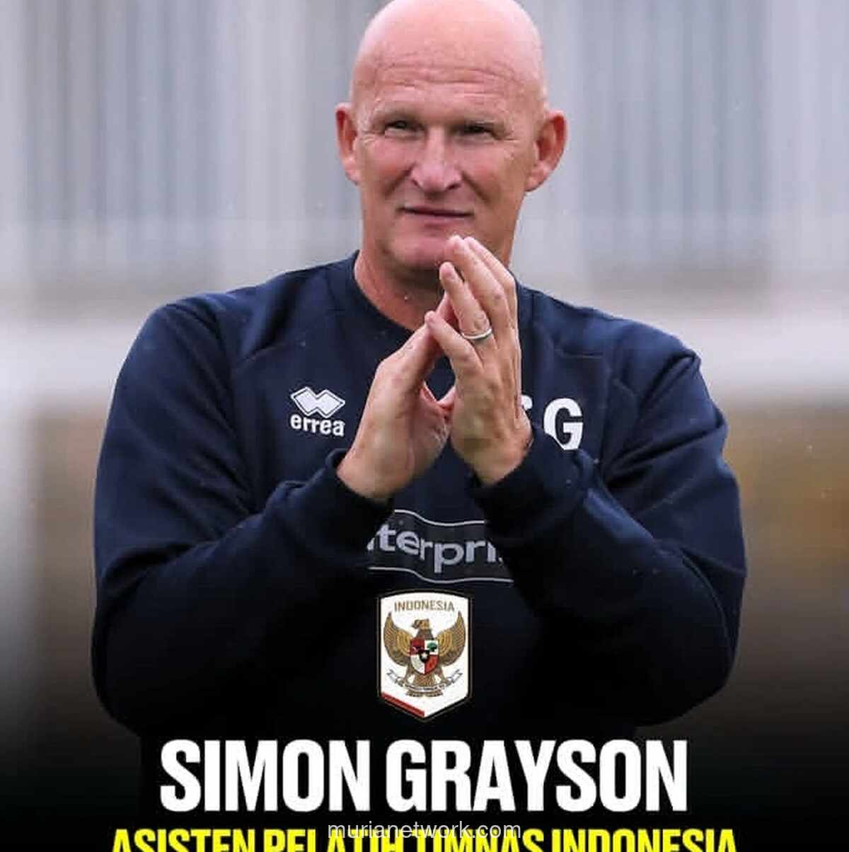Simon Grayson Resmi Jadi Asisten Pelatih Timnas Indonesia
