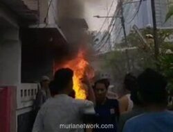 Kebakaran di Tanah Abang Tewaskan Satu Warga