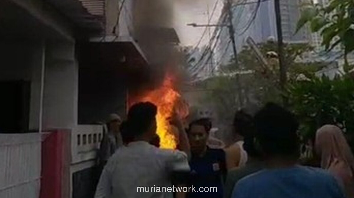 Kebakaran di Tanah Abang Tewaskan Satu Warga