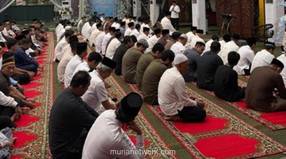 SBY Pimpin Salat Id di Cikeas, Dihadiri AHY dan Sejumlah Tokoh