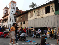 Kawasan Kota Tua Jakarta Ramai 25 Ribu Pengunjung Meski Sejumlah Museum Tutup Sementara
