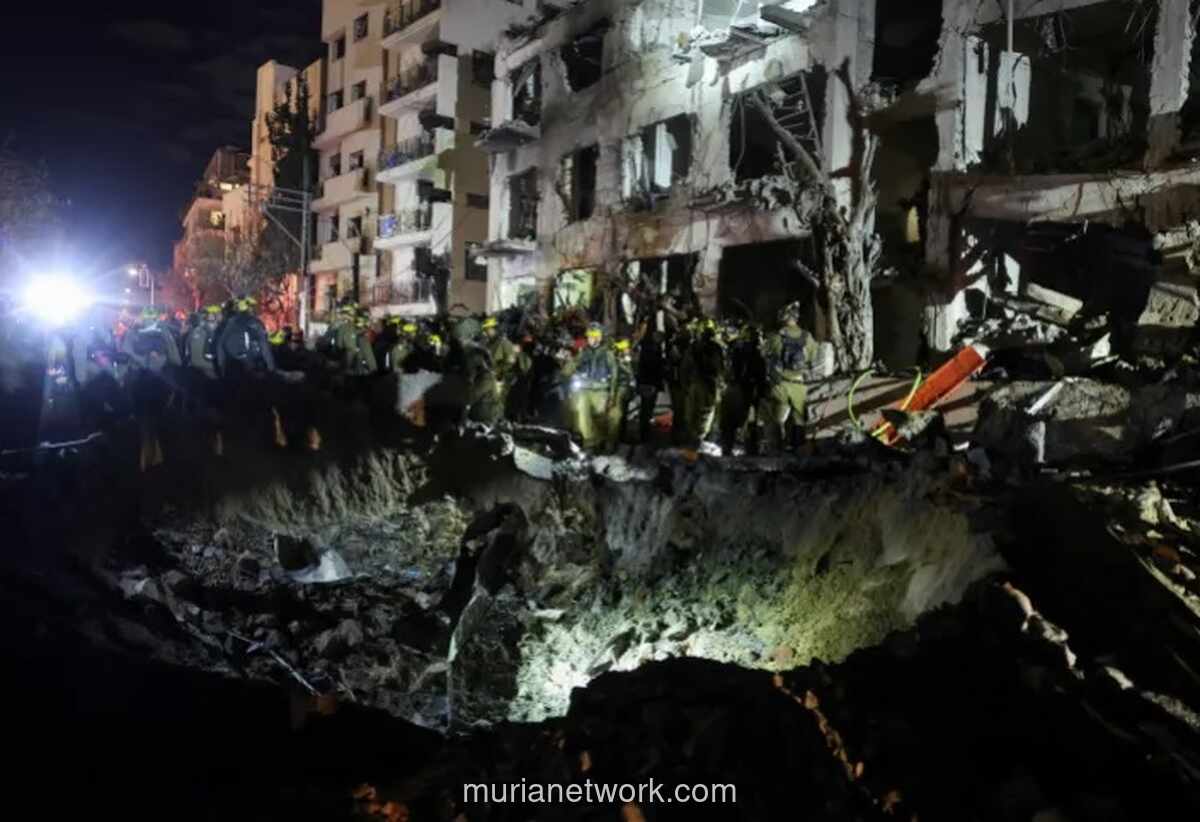 Iran Luncurkan Gelombang Serangan ke Fasilitas Militer Israel, Korban Jiwa Berjatuhan