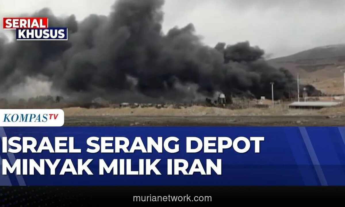 Israel Klaim Serang Fasilitas Penyimpanan Bahan Bakar Strategis Iran