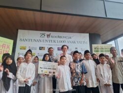 Sido Muncul Salurkan Bantuan Rp 200 Juta untuk Seribu Anak Yatim di Ramadan