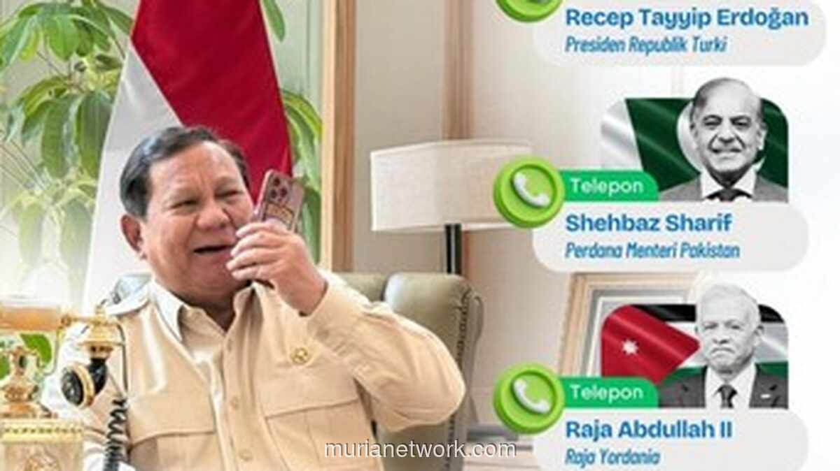 Presiden Prabowo Manfaatkan Idulfitri untuk Telepon Sejumlah Pemimpin Negara Muslim