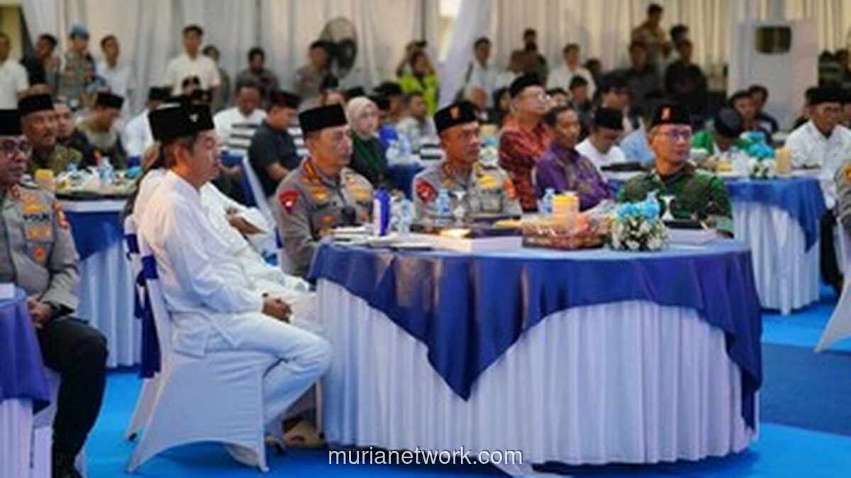 Kapolri Silaturahmi Ramadan di Jabar, Serahkan Bantuan Rutilahu dan Santunan