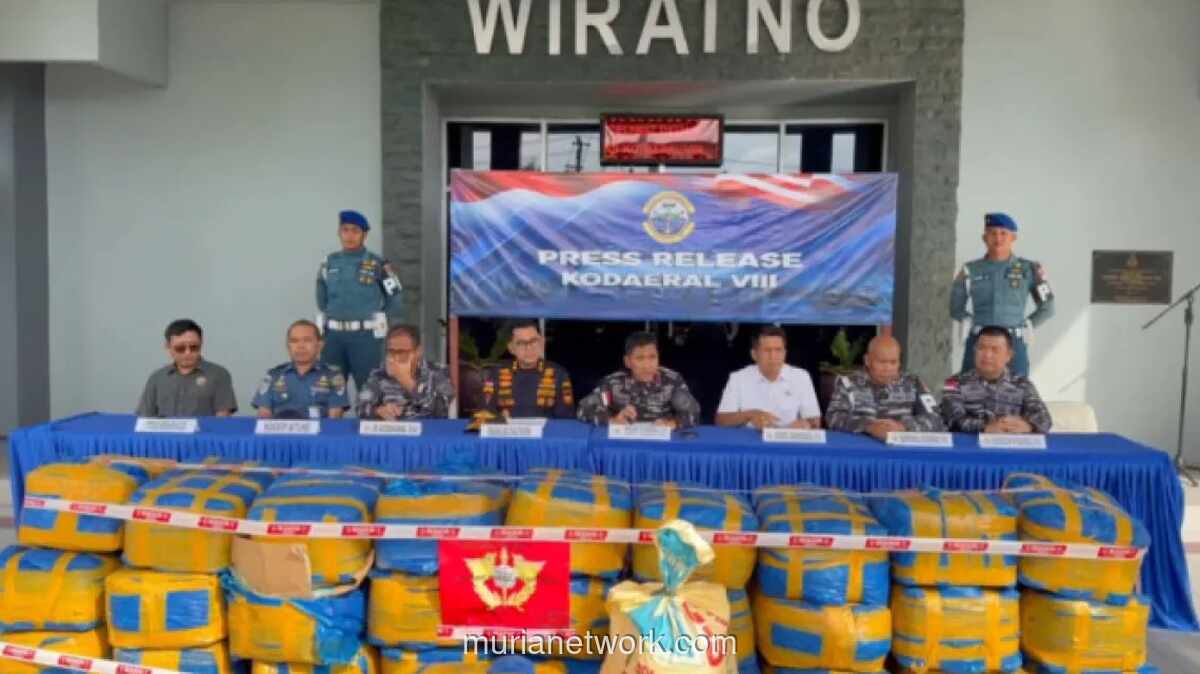 TNI AL Gagalkan Penyelundupan 1,45 Ton Sianida di Kapal Penumpang Sulawesi Utara