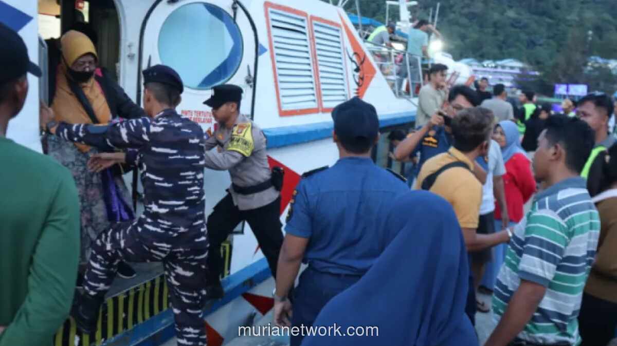 Arus Balik Lebaran di Kepulauan Anambas Berjalan Lancar Berkat Pengamanan TNI-Polri