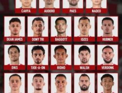PSSI Umumkan 24 Pemain Timnas Indonesia untuk FIFA Series, Klok dan Egy Tak Masuk