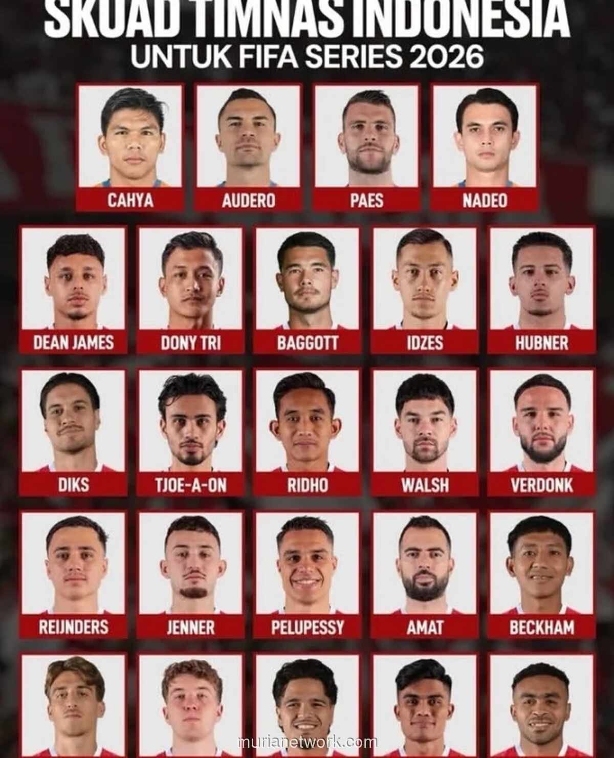 PSSI Umumkan 24 Pemain Timnas Indonesia untuk FIFA Series, Klok dan Egy Tak Masuk