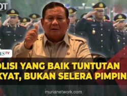 Prabowo Tegaskan Transformasi Polri dan TNI sebagai Tuntutan Rakyat