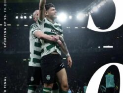 Sporting CP Balas Kekalahan 0-3 dengan Kemenangan Telak 5-0 ke Perempat Final Liga Champions