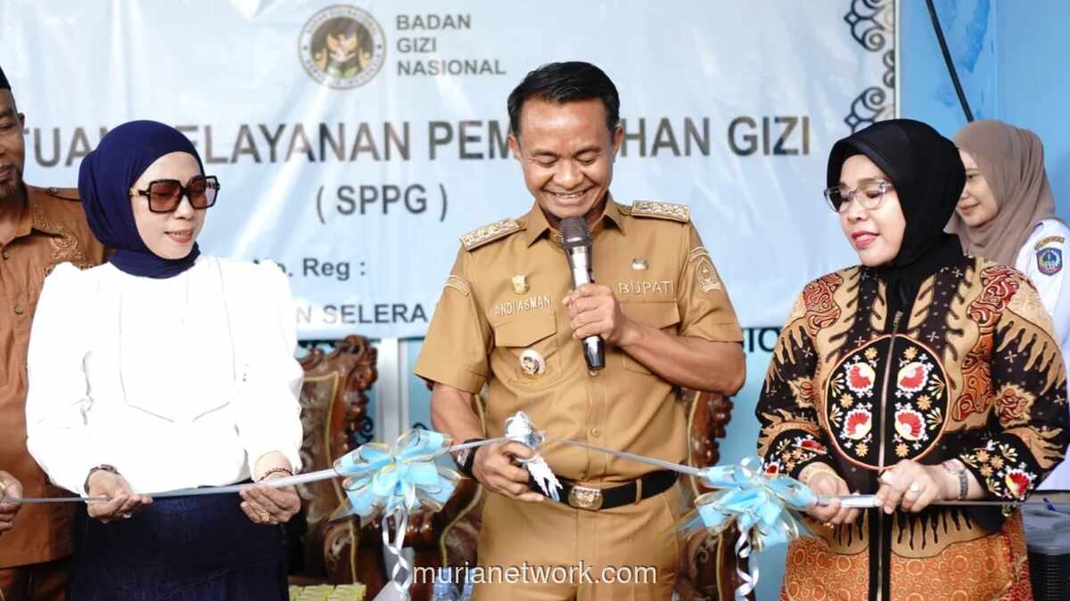 Bupati Bone Resmikan Satuan Pelayanan Gizi, Wajibkan Bahan Pangan dari Petani Lokal