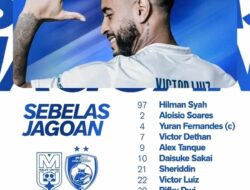 PSM Makassar Umumkan Starting XI, Yuran Fernandes Jadi Kapten Lawan Malut United