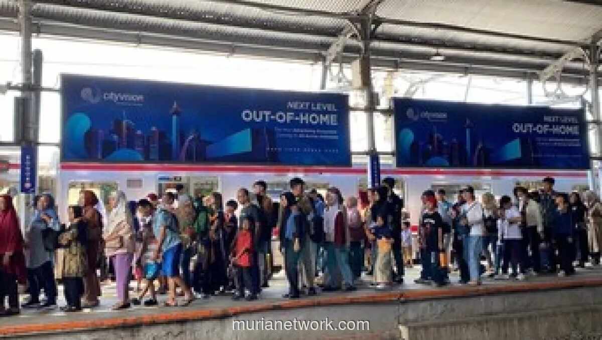 Stasiun Bogor Catat 149 Ribu Penumpang KRL di Puncak Arus Libur Panjang