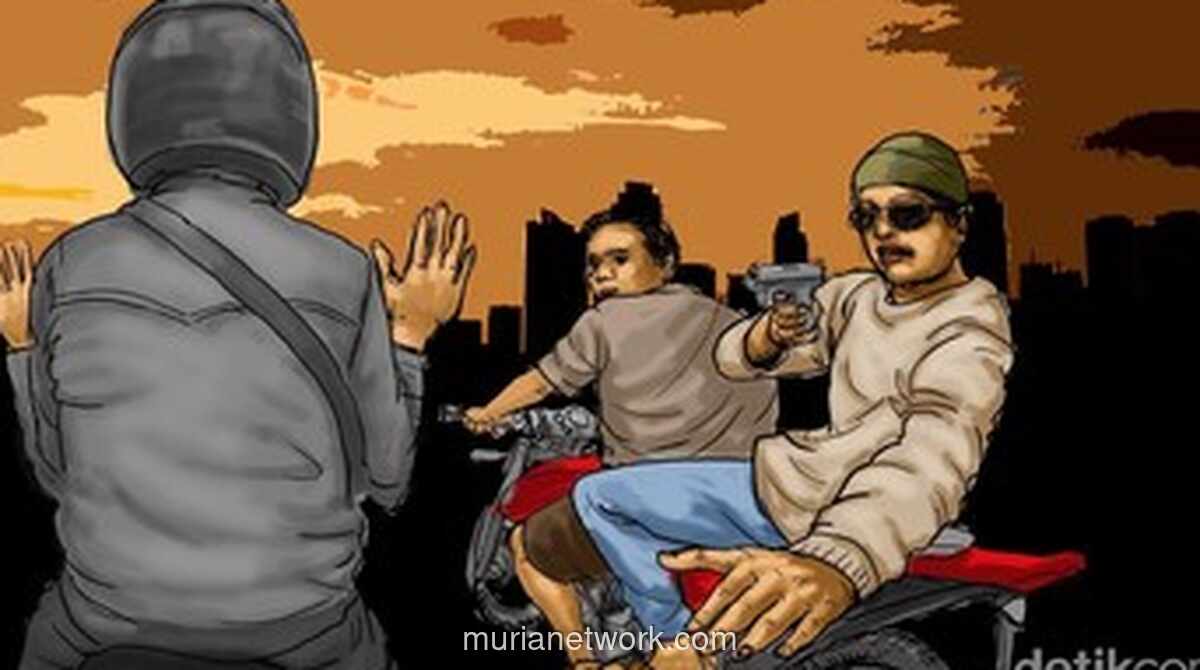 Suami Tabrak Begal Celurit yang Ancam Istrinya di Bekasi