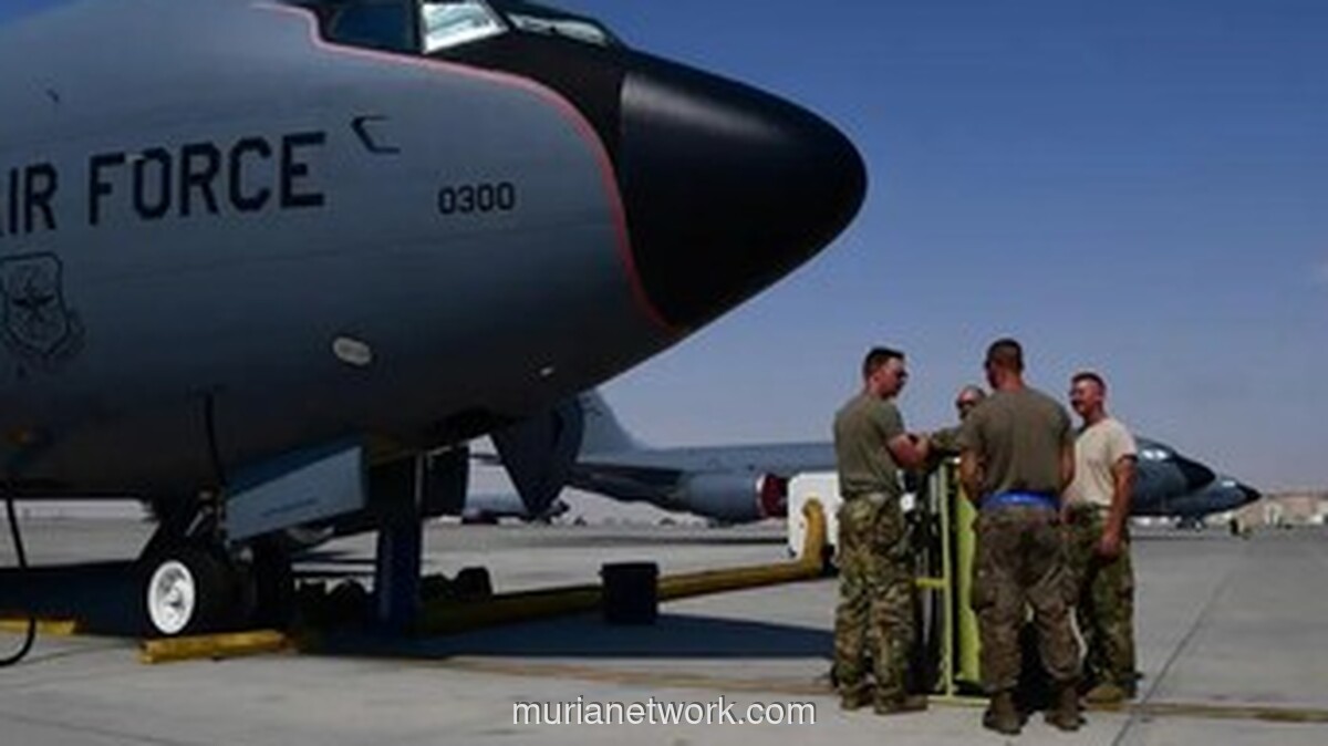 Enam Personel AS Tewas dalam Jatuhnya Pesawat Pengisi Bahan Bakar di Irak Barat