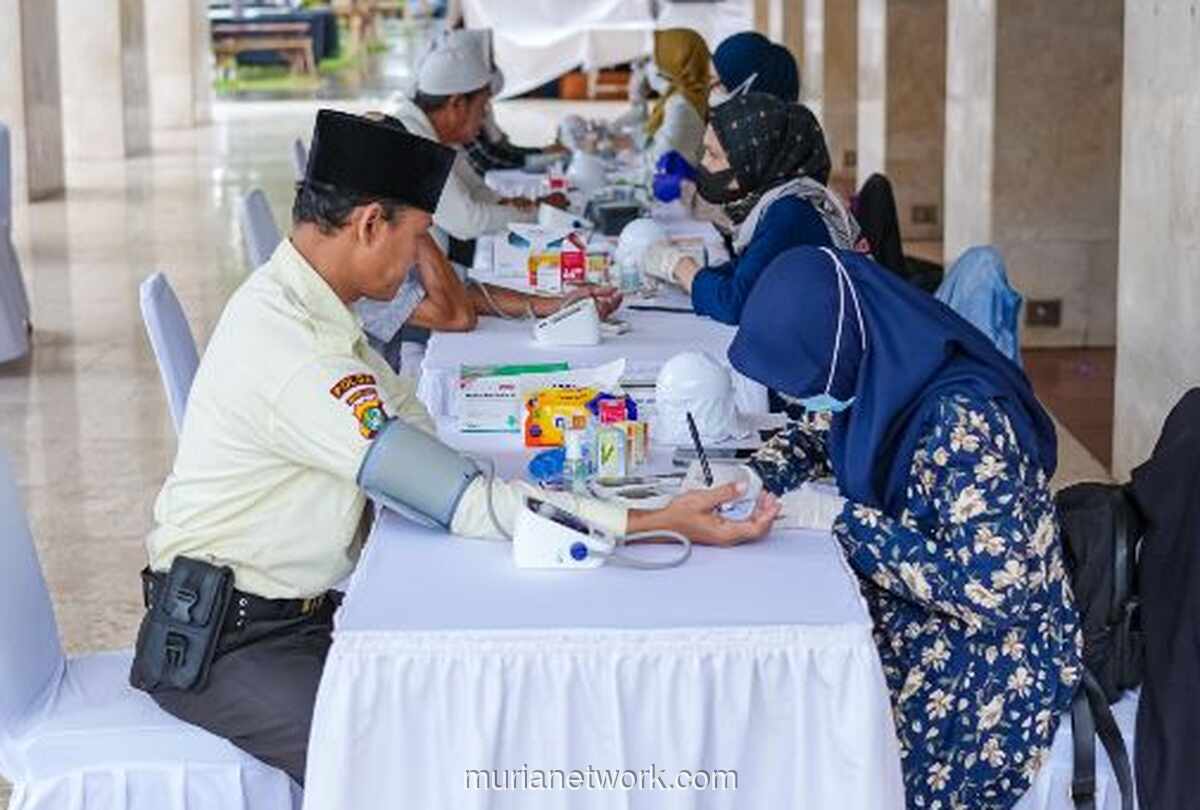 Masjid Istiqlal Gelar Layanan Kesehatan Gratis dan Santunan Ramadan