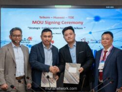 Telkom dan Huawei Jalin Kerjasama Pengembangan Data Center di MWC Barcelona
