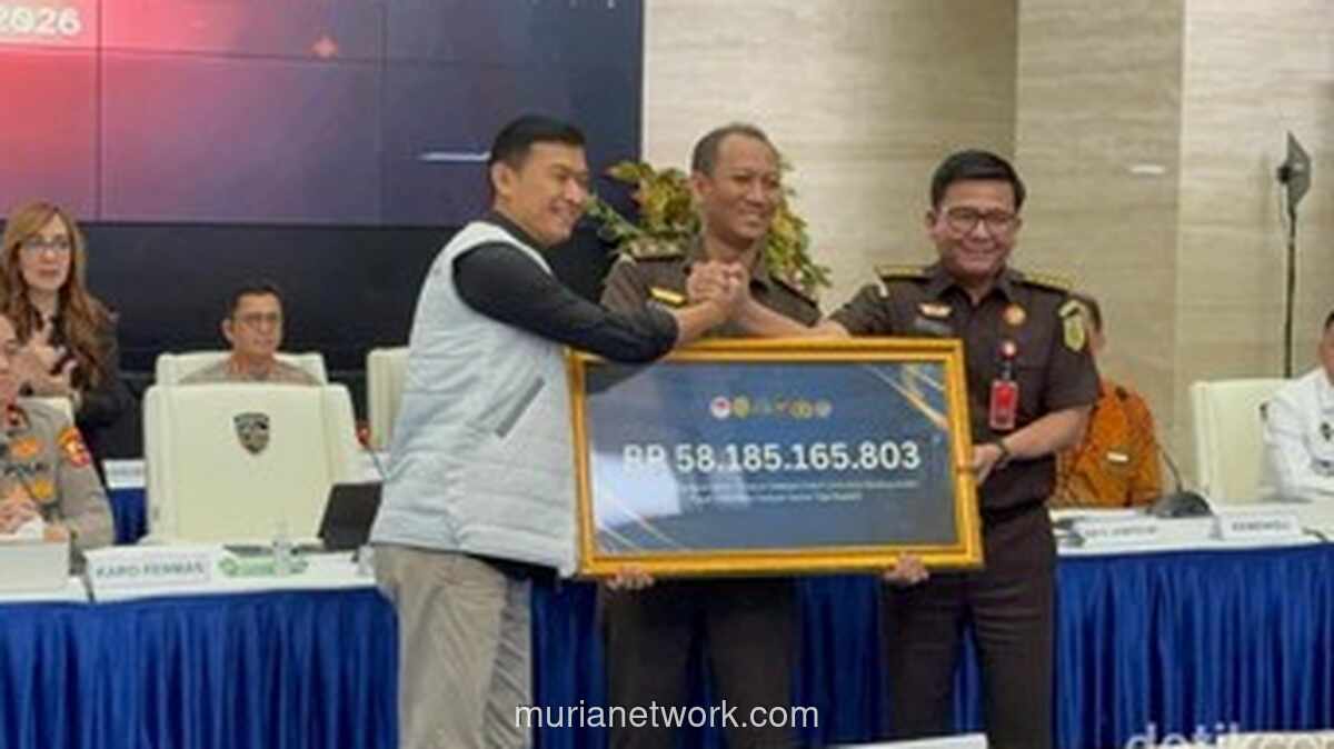 Polri Serahkan Rp 58,1 Miliar Hasil Kasus Judi Online ke Kejaksaan
