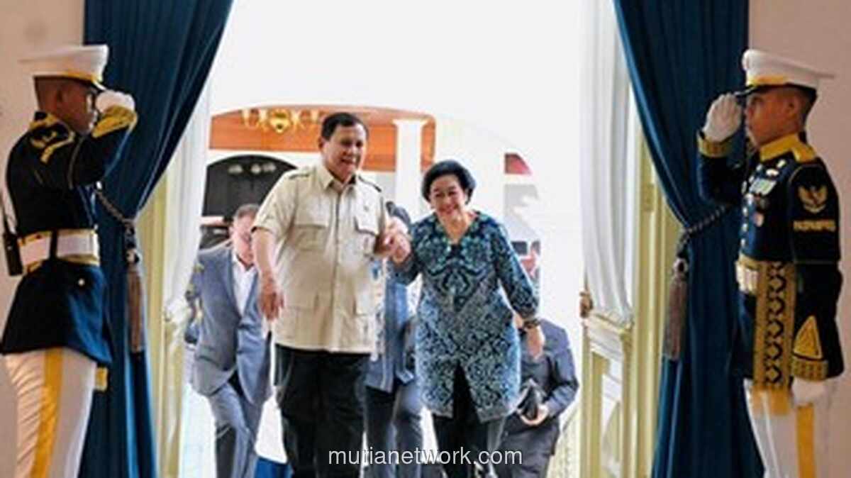 Megawati dan Prabowo Gelar Pertemuan Teman Lama di Istana Merdeka Jelang Lebaran