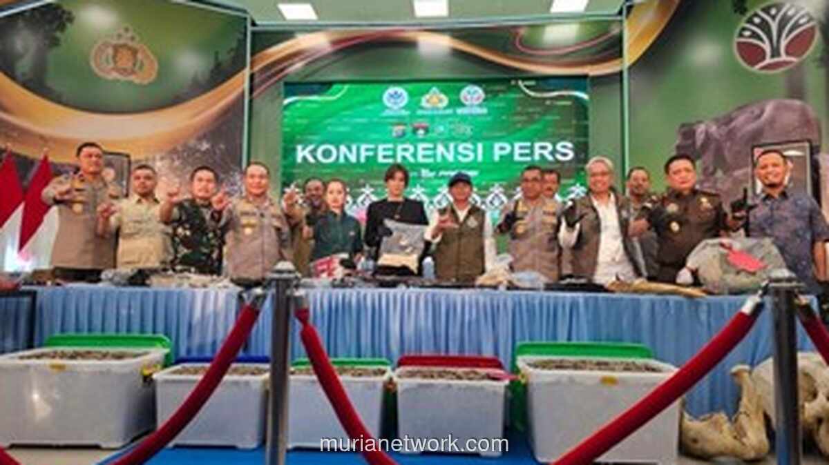 Polisi Ungkap Jaringan Perdagangan Gading Ilegal dari Riau ke Jawa Tengah