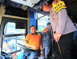 Kapolri Tinjau Terminal Purabaya, Imbau Sopir Waspada dan Siapkan Cadangan untuk Mudik Lebaran