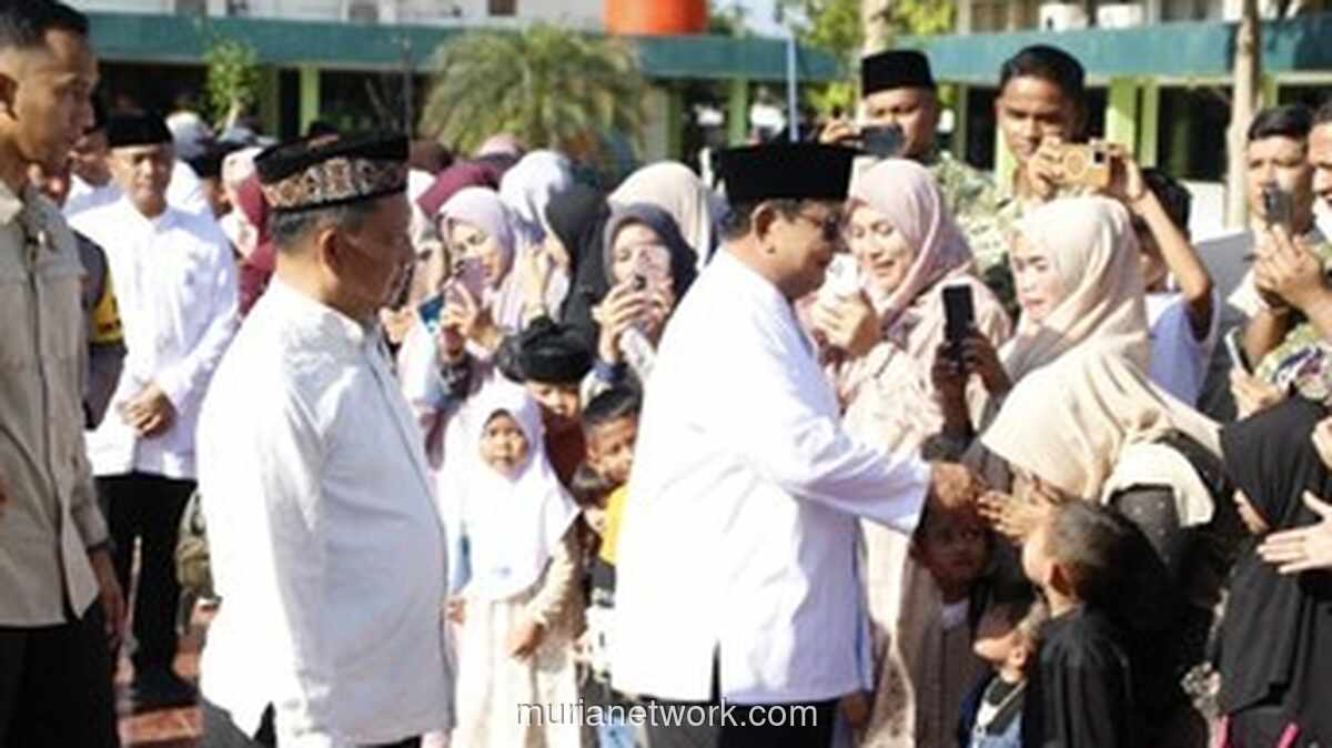 Presiden Prabowo Rayakan Idulfitri di Tengah Penyintas Banjir Aceh Tamiang