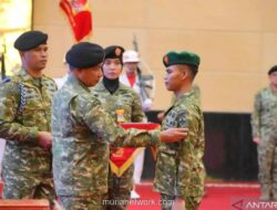 Panglima TNI Anugerahkan Kenaikan Pangkat Luar Biasa untuk Prajurit Juara MHQ Internasional